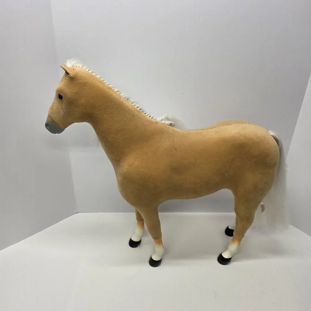 Retired American Girl Palomino Horse Pony Doll Pet Accessory Fits 18” Dolls